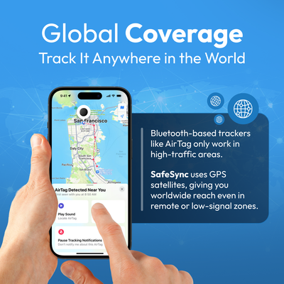 SafeSync™ - Not Just a GPS Car Tracker. Your Everything Finder.