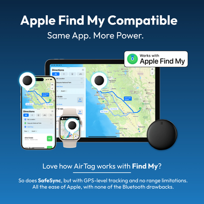 SafeSync™ - Not Just a GPS Car Tracker. Your Everything Finder.
