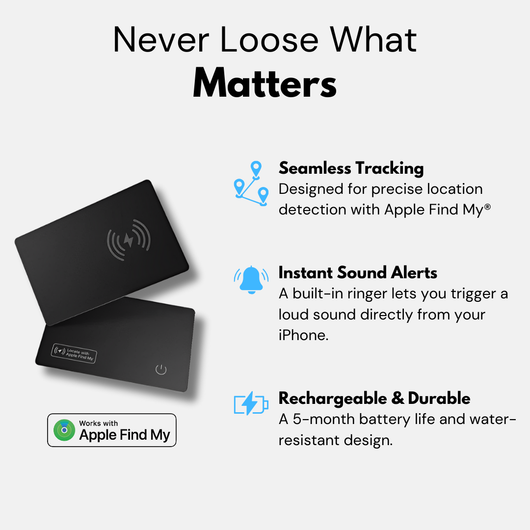 SafeSync™ Tracking Card