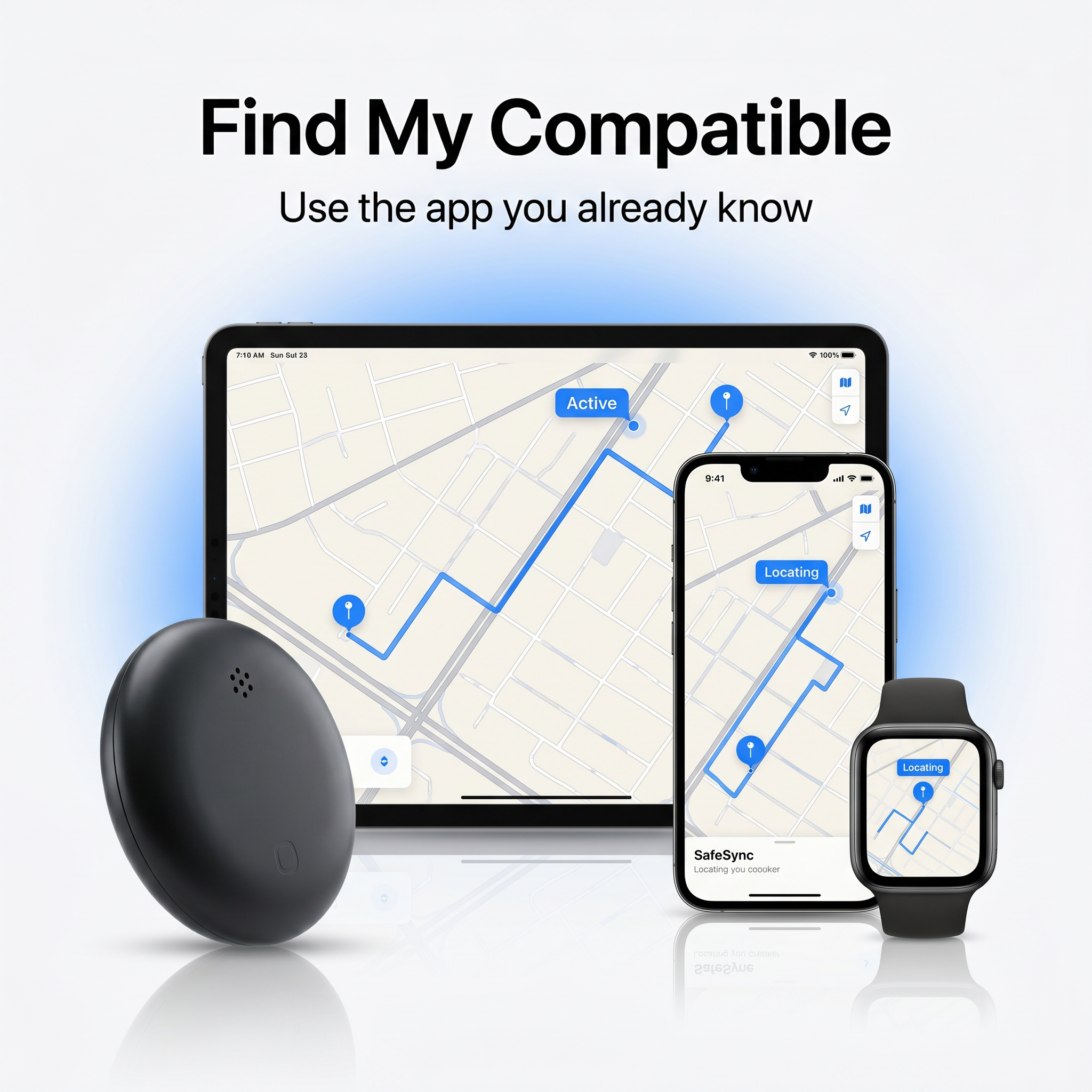 SafeSync™ - Not Just a GPS Car Tracker. Your Everything Finder.