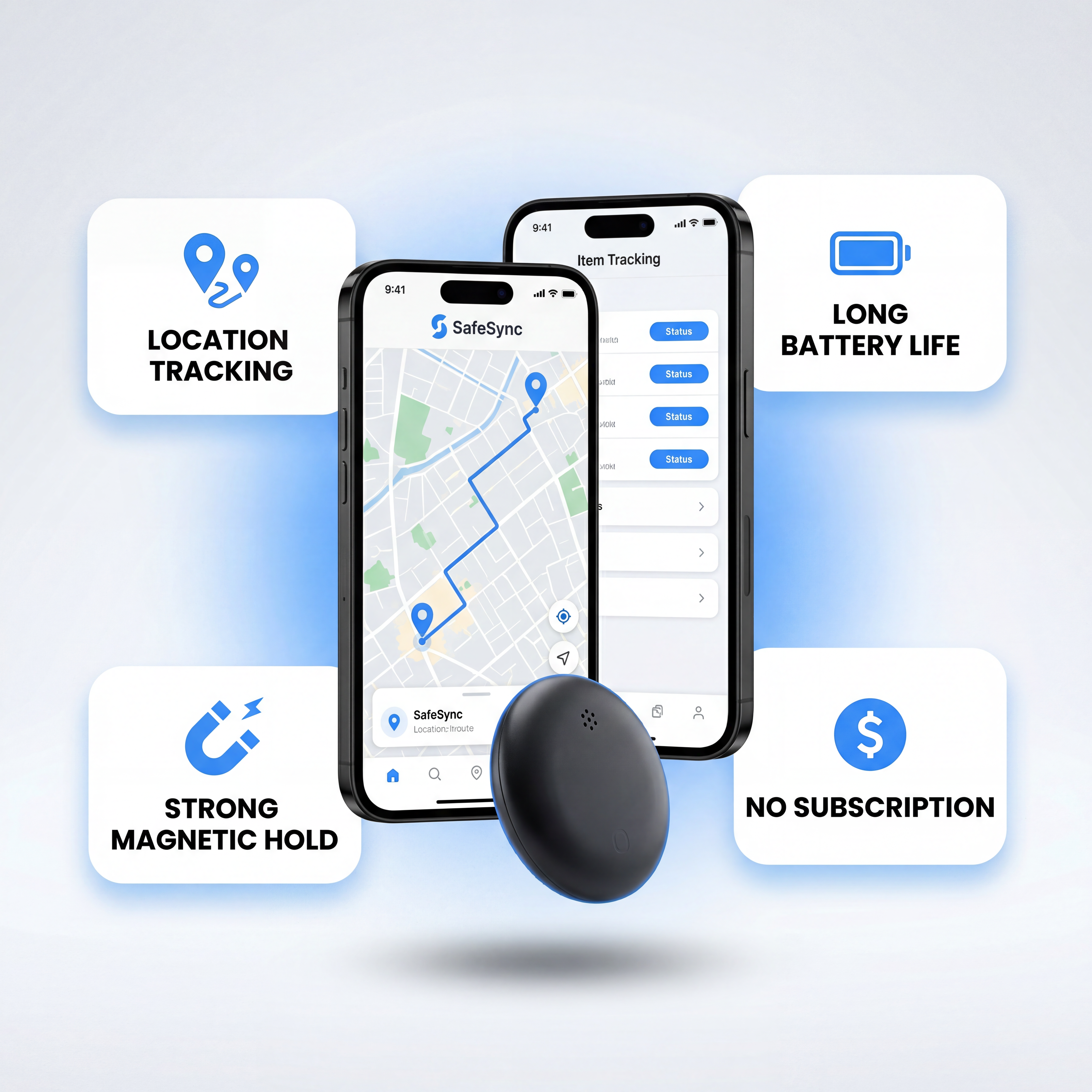 SafeSync™ - Not Just a GPS Car Tracker. Your Everything Finder.