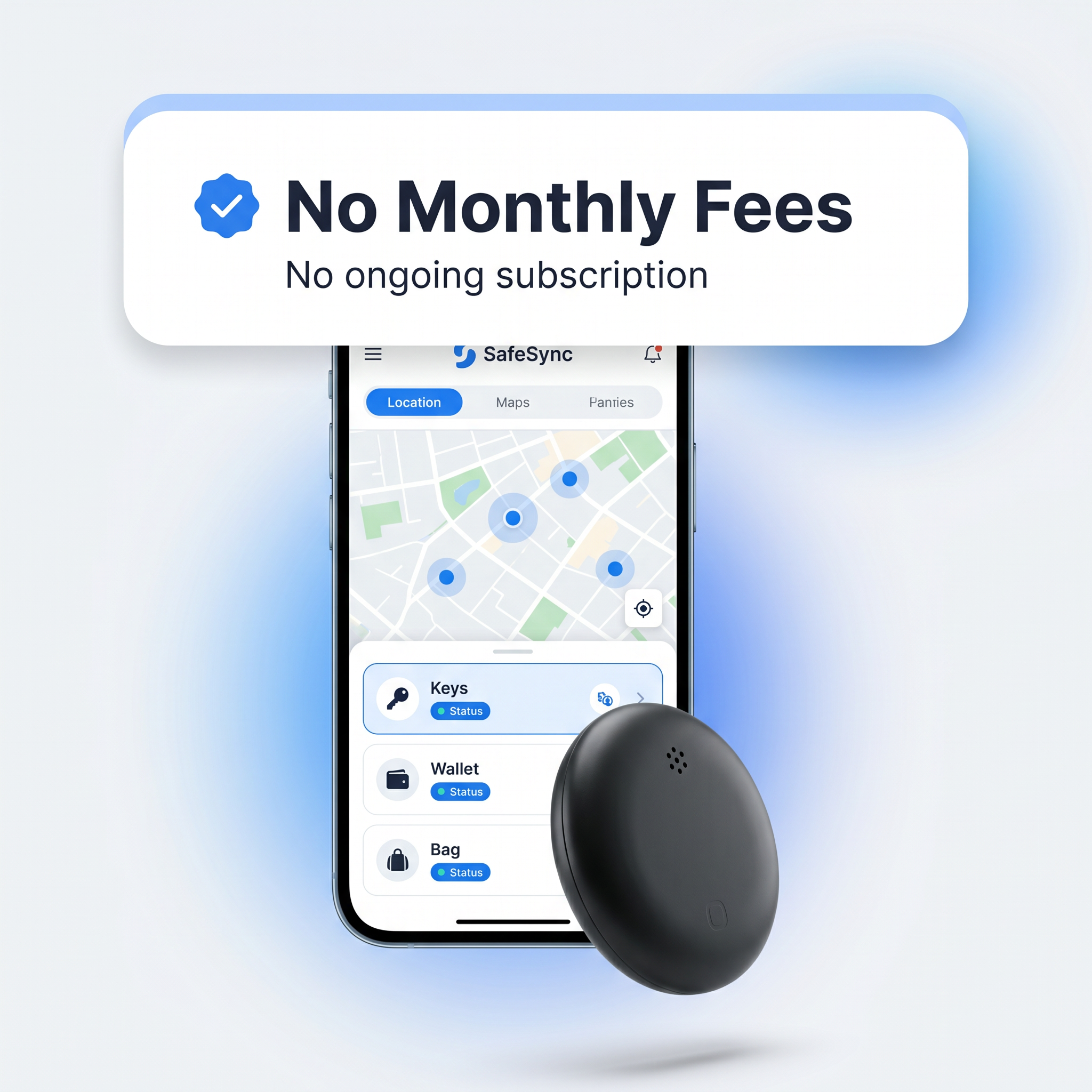SafeSync™ - Not Just a GPS Car Tracker. Your Everything Finder.