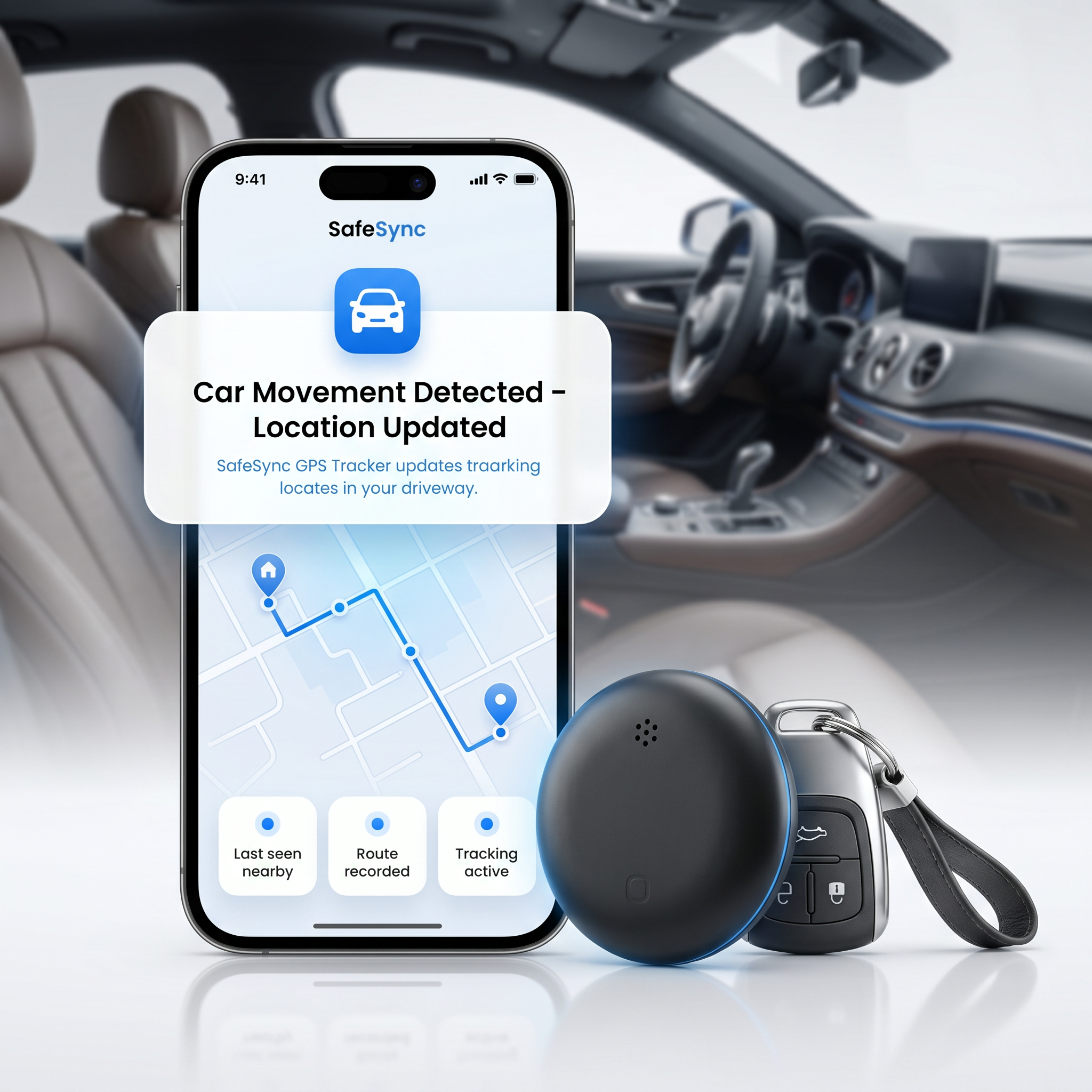 SafeSync™ - Not Just a GPS Car Tracker. Your Everything Finder.